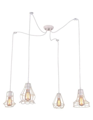 Light Prestige Imperia 4 pendant white E27 white LP-2309/4P WH