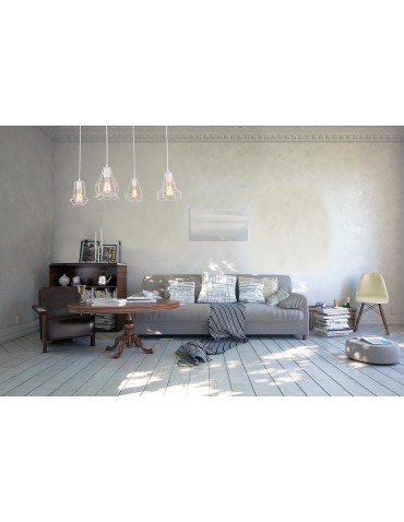 Light Prestige Imperia 4 pendant white E27 white LP-2309/4P WH - product 2