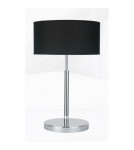 Table lamps with lampshade - Light Prestige Narni desk lamp E27 black, silver LP-3318/1T - product 1