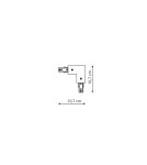 Accessories for 1 phase busbars - Light Prestige Switch L white for busbar 1F white LP-552-S-WH - product 2