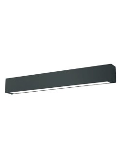Light Prestige Ibros black wall lamp large 12W 4000K IP44 LED black GS-LWA-12W BK