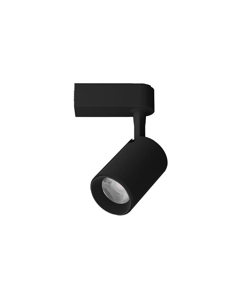 Lamps for 1 phase busbars - Light Prestige Leon spotlight for busbar 1F black LED black LP-1919/1W BK - product kolory-swiatla.pl 1