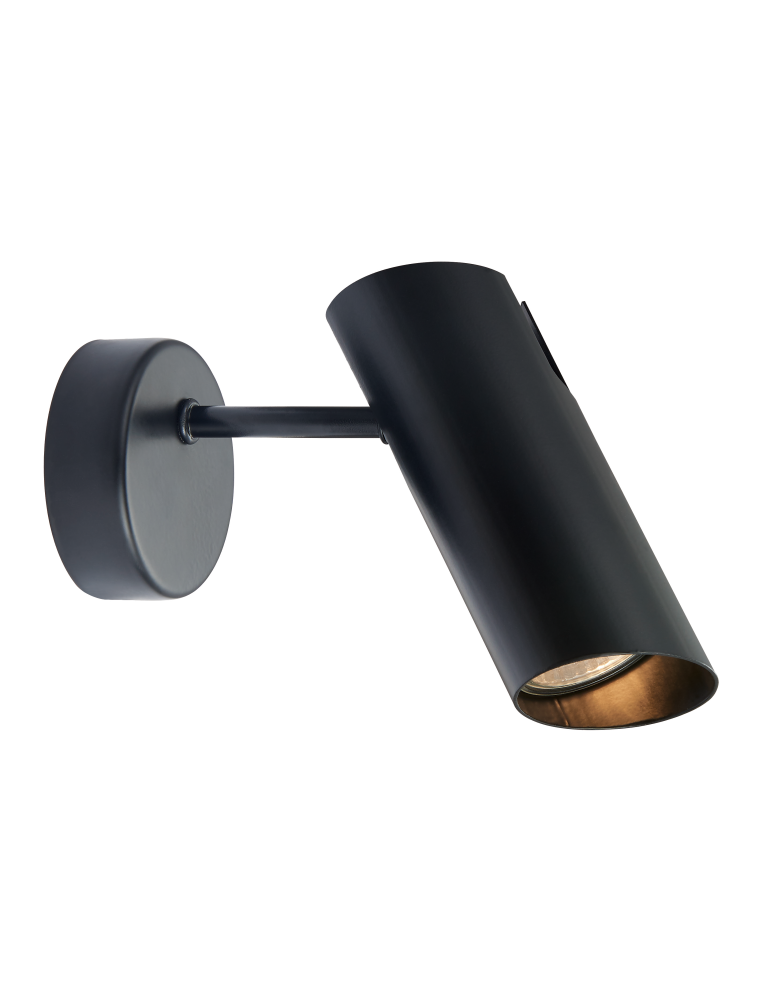 Adjustable wall lamps - Light Prestige Futuro 1 wall lamp black GU10 black LP-17001/1W BK - product kolory-swiatla.pl 1