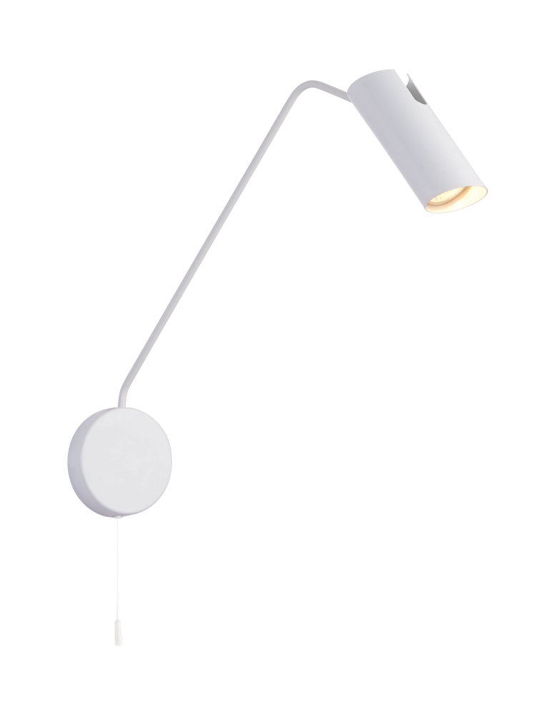 Wall lamps - Light Prestige Futuro 1 wall lamp white with GU10 extension arm white LP-17001/1WL WH - product kolory-swiatla.pl 1
