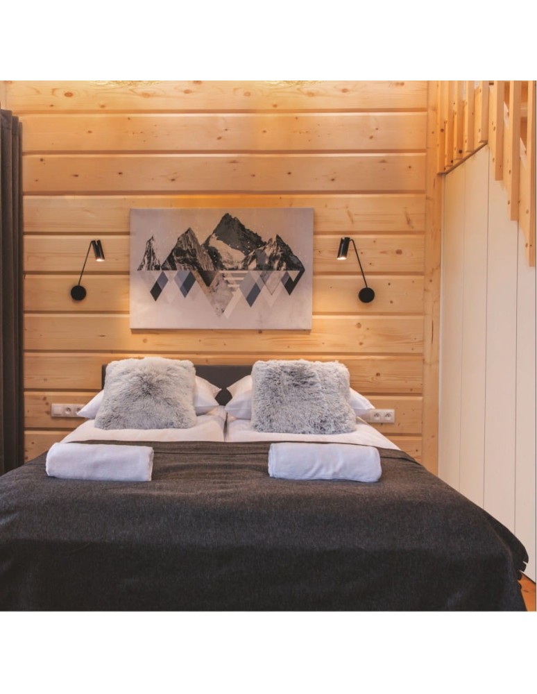 Wall lamps - Light Prestige Futuro 1 wall lamp black with GU10 extension arm black LP-17001/1WL BK - product kolory-swiatla.pl 3