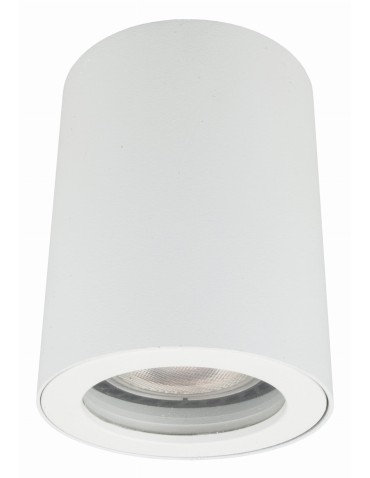 Light Prestige Faro surface-mounted luminaire white IP65 GU10 white LP-6510/1SM WH