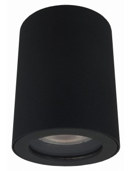Light Prestige Faro surface-mounted luminaire black IP65 GU10 black LP-6510/1SM BK