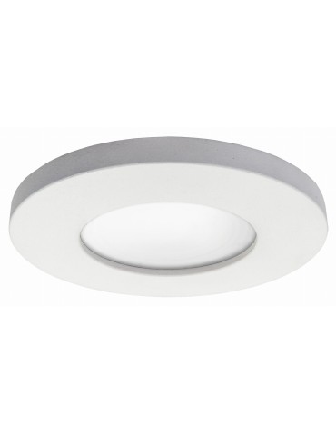 Light Prestige Lagos flush-mounted round white IP65 GU10 white LP-440/1RS WH eyelet
