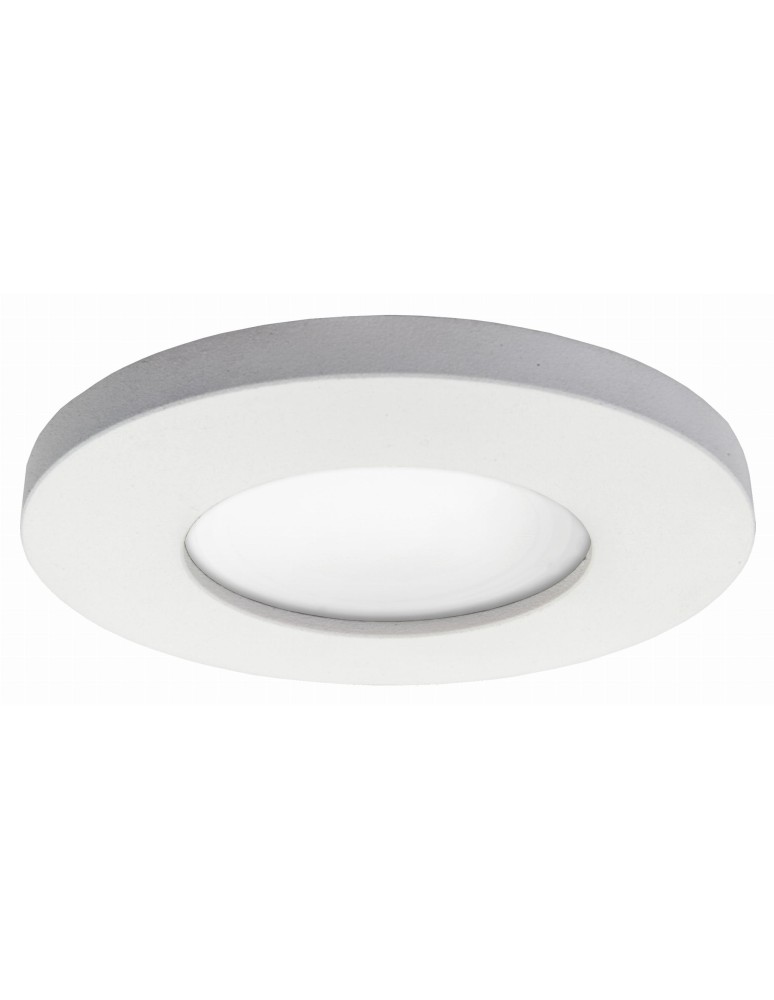 Flush-mounted hermetic lamps - Light Prestige Lagos flush-mounted round white IP65 GU10 white LP-440/1RS WH eyelet - product kolory-swiatla.pl 1