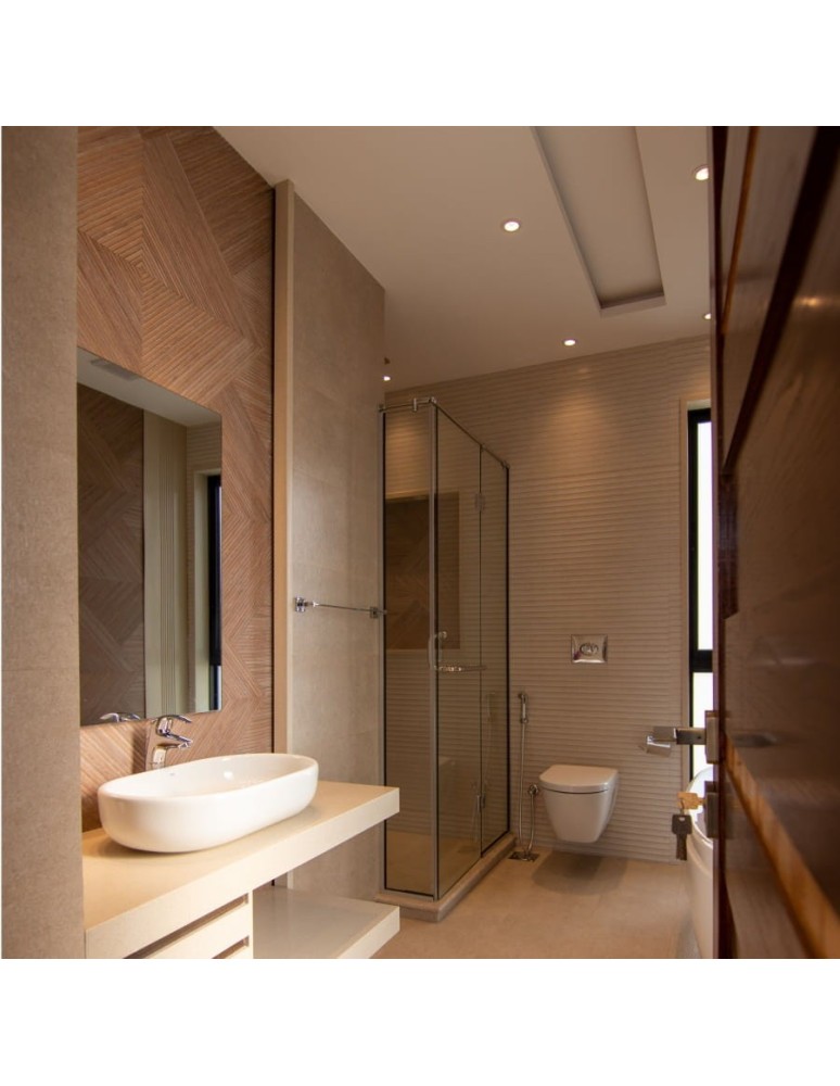 Flush-mounted hermetic lamps - Light Prestige Lagos flush-mounted round white IP65 GU10 white LP-440/1RS WH eyelet - product kolory-swiatla.pl 3