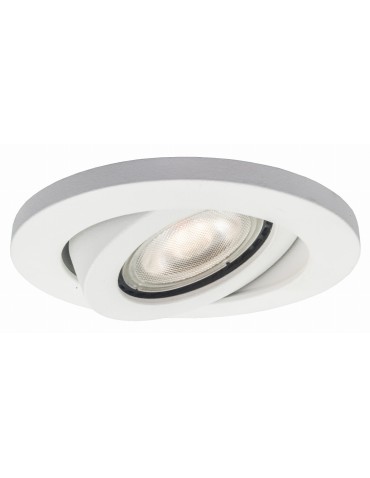 Light Prestige Lagos concealed round movable white IP20 GU10 white LP-440/1RS WH movable eyelet