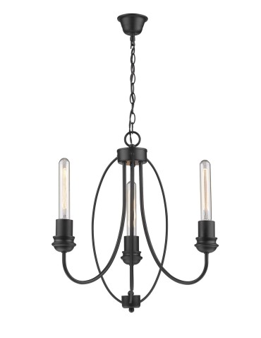 Light Prestige Canaria 3 pendant E27 black LP-6704/3P