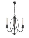 Light Prestige Canaria 3 pendant E27 black LP-6704/3P