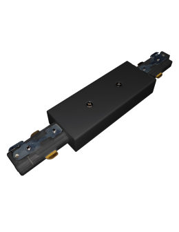 Light Prestige Zasilanie centralne do szynoprzewodów 1F czarne LP-555-S-BK