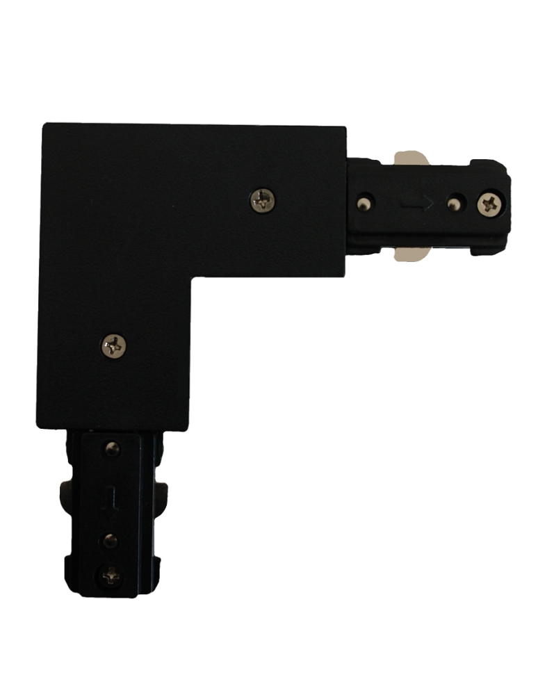 Accessories for 1 phase busbars - Light Prestige Switch L black for busbar 1F LP-552-S-BK - product kolory-swiatla.pl 1