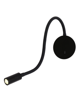 Light Prestige Senise wall lamp black LED black LP-2021/1W BK