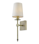 Wall lamps with lampshade - Light Prestige Casoli wall lamp E14 patina LP-2118/1W patina - product 1