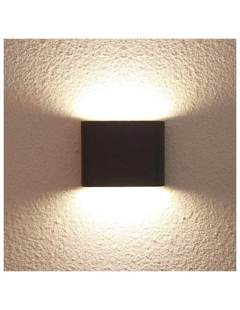 Outdoor wall lamps - Light Prestige Sapri black wall lamp IP54 LED black LP-1556/1W BK - product kolory-swiatla.pl 2