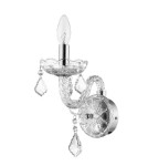 Chandelier wall lamps - Light Prestige Cristallo wall lamp E14 transparent LP-2940/1W - product 1