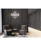 Chandelier wall lamps - Light Prestige Cristallo wall lamp E14 transparent LP-2940/1W - product 3