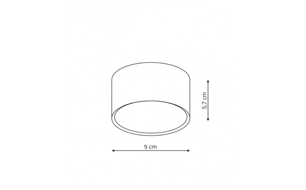 Light Prestige Kendal oprawa natynkowa biała LED biały LP-6331/1SM WH