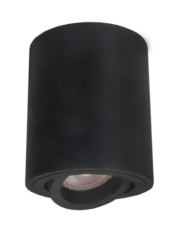 Light Prestige Tulon surface-mounted luminaire black GU10 black LP-5441/1SM BK