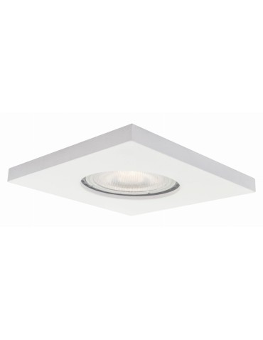 Light Prestige Lagos square flush-mounted eyelet white IP65 GU10 white LP-440/1RS WH square