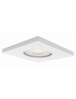 Light Prestige Lagos oczko podtynkowe kwadratowe białe IP65 GU10 biały LP-440/1RS WH square