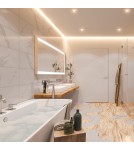 Flush-mounted lamps - pendants - Light Prestige Metis 1 concealed white GU10 white LP-2780/1RS WH - product 3