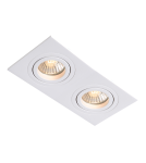 Flush-mounted lamps - pendants - Light Prestige Metis 2 flush-mounted white GU10 white LP-2780/2RS WH - product 1
