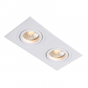 Light Prestige Metis 2 podtynkowa biała GU10 biały LP-2780/2RS WH