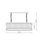 Pendant lamps - Light Prestige Galaxy pendant E27 black LP-8527/5P - product 2