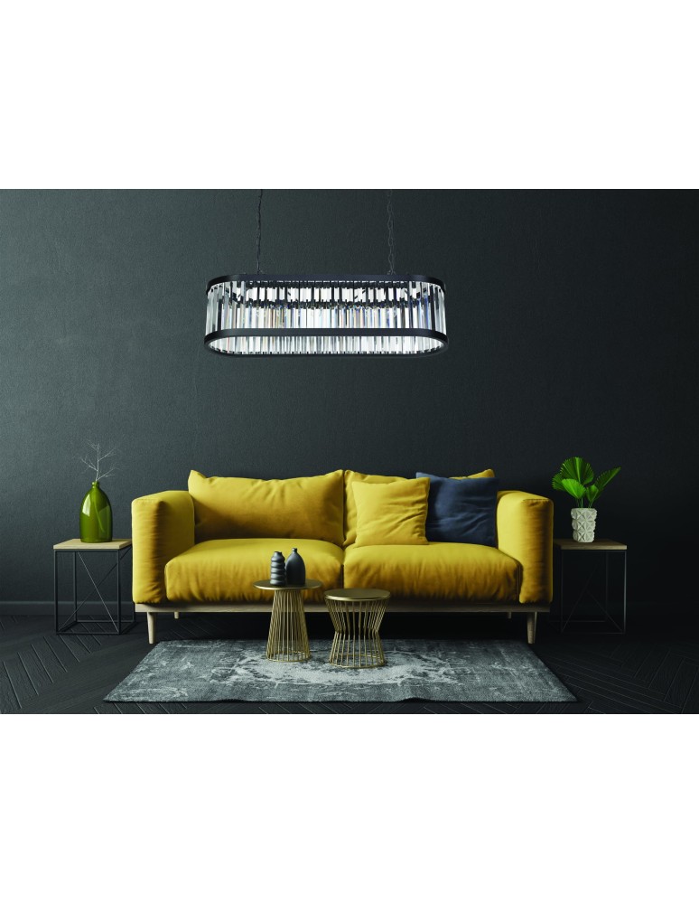 Pendant lamps - Light Prestige Galaxy pendant E27 black LP-8527/5P - product kolory-swiatla.pl 3