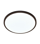 Hermetic plafonds - Light Prestige Arctic plafond black IP54 LED black LP-2511/1C-32 BK - product 1
