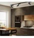 Ready-made rail kits - Light Prestige Leon SET 1F black LED black LP-1919/1W BK SET - product 2