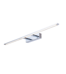 Bathroom wall lamps - Light Prestige Isla chrome XXL wall lamp with IP44 4000K LED chrome GS-LWB-32W CH - product 1