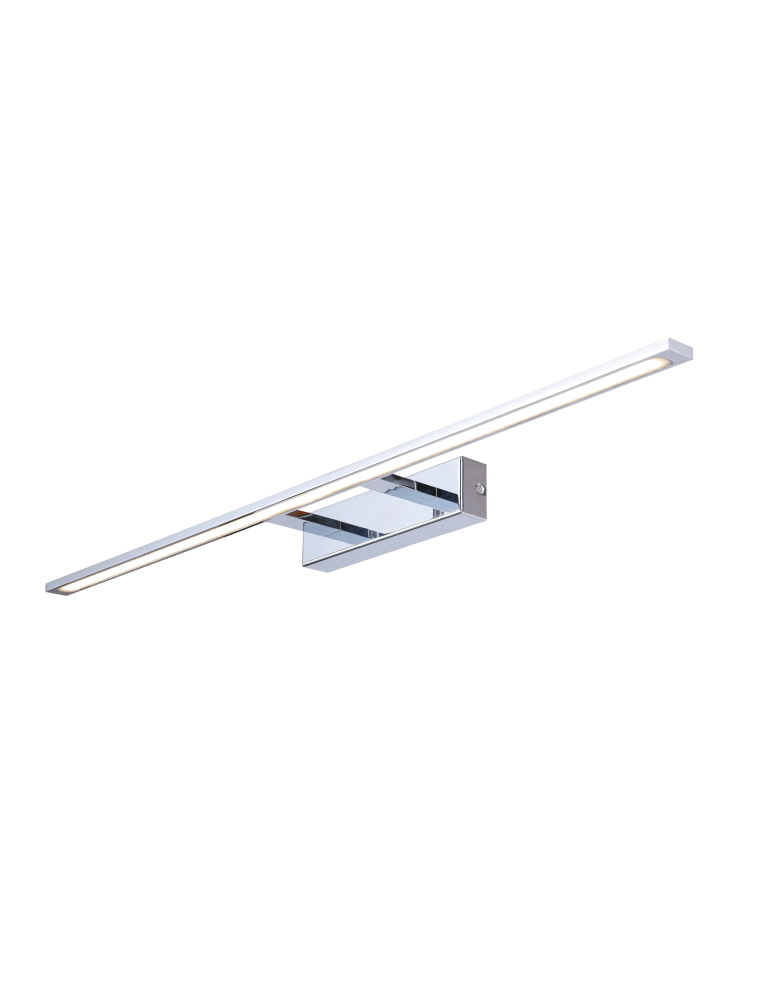 Bathroom wall lamps - Light Prestige Isla chrome XXL wall lamp with IP44 4000K LED chrome GS-LWB-32W CH - product kolory-swiatla.pl 1