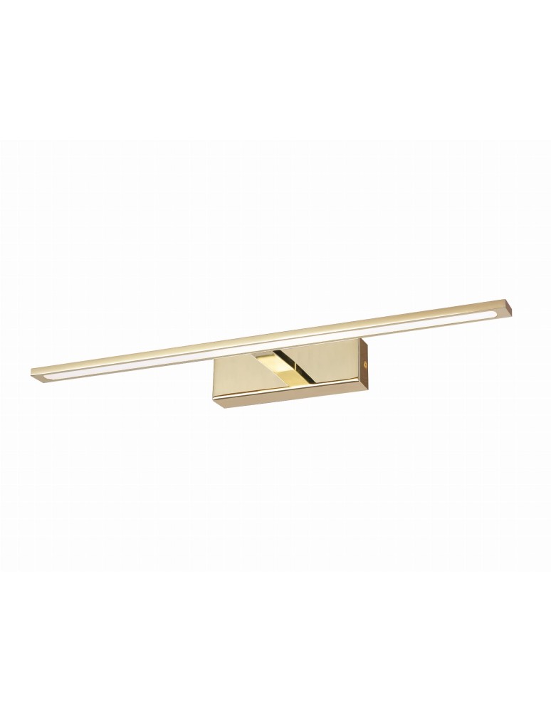 Bathroom wall lamps - Light Prestige Isla large gold wall lamp with IP44 CCT (color variable) LED gold GS-LWB-20W GOLD CCT - product kolory-swiatla.pl 1