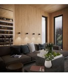 Ceiling spotlights - Light Prestige Snow 1 spot black GU10 black LP-731/1W BK - product 3