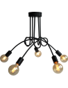 Light Prestige Spin 5 pendant E27 black LP-1313/5P BK