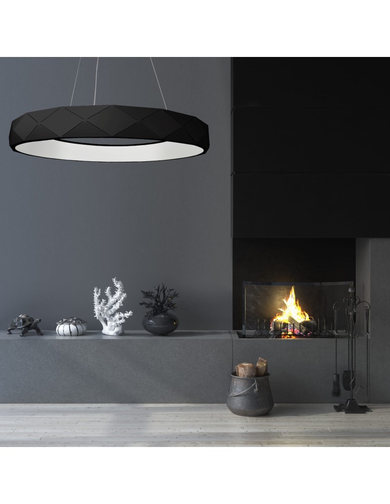 LED pendant lamps - Light Prestige Reus LED pendant black LED black LP-8069/1P LED BK - product kolory-swiatla.pl 2