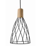 Pendant lamps - Light Prestige Moderno long pendant GU10 black/brown LP-1221/1P L BK - product 1