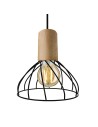 Light Prestige Moderno pendant small E27 E27 black/brown LP-1221/1P S E27 BK