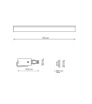 1 phase buses - Light Prestige 1F 1.5m chinch cable white LP-571/150CM WH - product 4