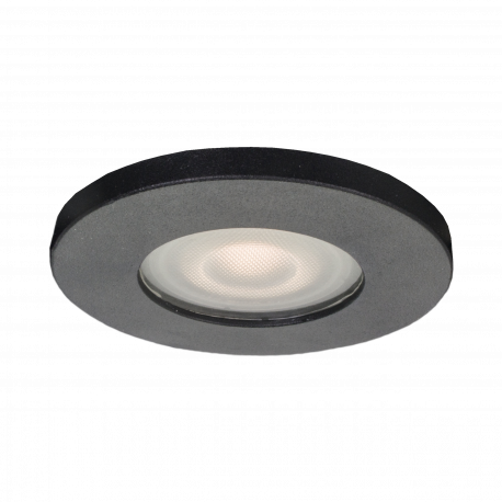 Light Prestige Lagos oczko podtynkowe okrągłe czarne IP65 GU10 czarny LP-440/1RS BK