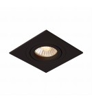 Flush-mounted lamps - pendants - Light Prestige Metis 1 flush mounted black GU10 black LP-2780/1RS BK - product 1
