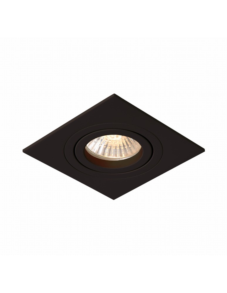 Flush-mounted lamps - pendants - Light Prestige Metis 1 flush mounted black GU10 black LP-2780/1RS BK - product kolory-swiatla.pl 1