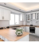Flush-mounted lamps - pendants - Light Prestige Metis 1 flush mounted black GU10 black LP-2780/1RS BK - product 3