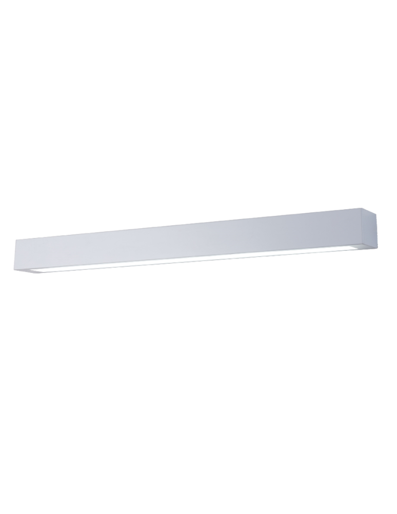 Bathroom wall lamps - Light Prestige Ibros wall lamp white XL 18W 4000K IP44 LED white GS-LWA-18W WH - product kolory-swiatla.pl 1