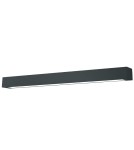 Bathroom wall lamps - Light Prestige Ibros black wall lamp XL 18W 4000K IP44 LED black GS-LWA-18W BK - product 1